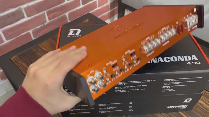 Новый SQ усилитель DL Audio Anaconda 4.90! Удивил так удивил