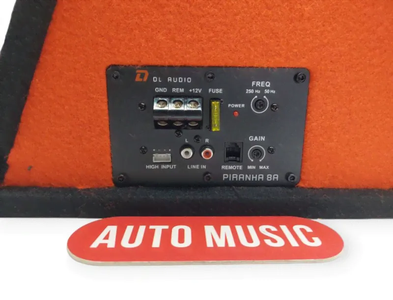 Сабвуфер DL AUDIO Piranha 8A АКТИВНЫЙ-1