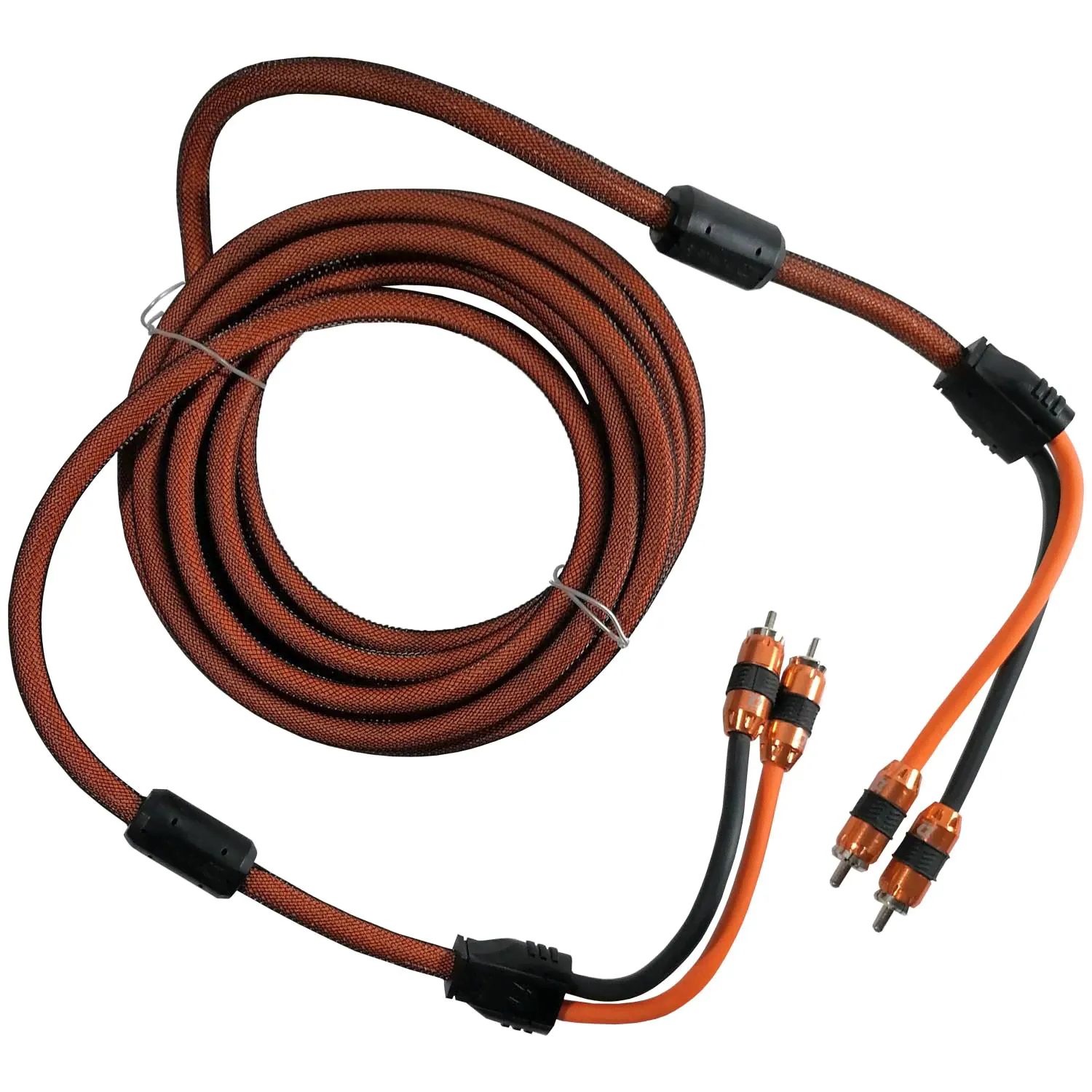 Кабель межблочный DL Audio Phoenix Ferrite Rings RCA 5M (2RCA, 5м)