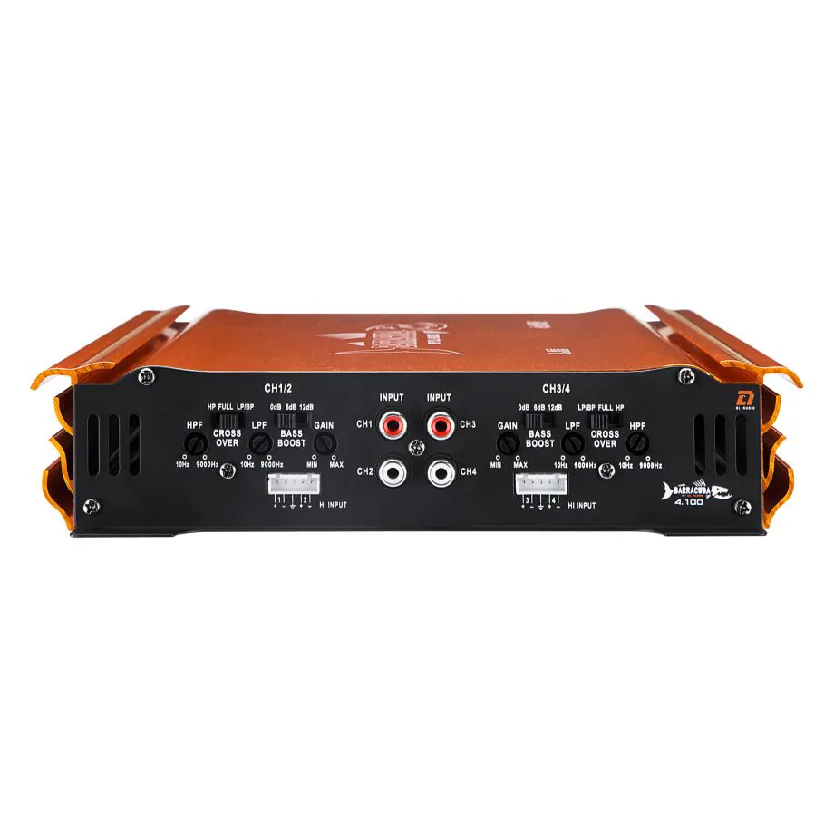 DL Audio Barracuda 4.100 Усилитель автомобильный, четырехканальный-0