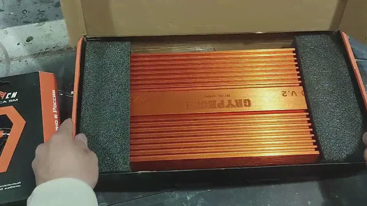 Распаковка, внешний обзор и установка DL Audio Gryphon Pro 4.200 V.2 и Raven 4RCA 5M