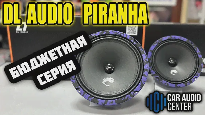 Обзор бюджетной эстрадной акустики DL AUDIO PIRANHA 165 и DL AUDIO PIRANHA 200