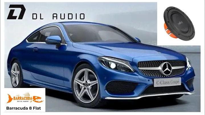 Замена Штатного Сабвуфера на DL Audio Barracuda 8 Flat в Mercedes Benz C180 Coupe W205