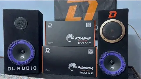 DL Audio Piranha 200 V2 & 165 V2 (Рыбный день)