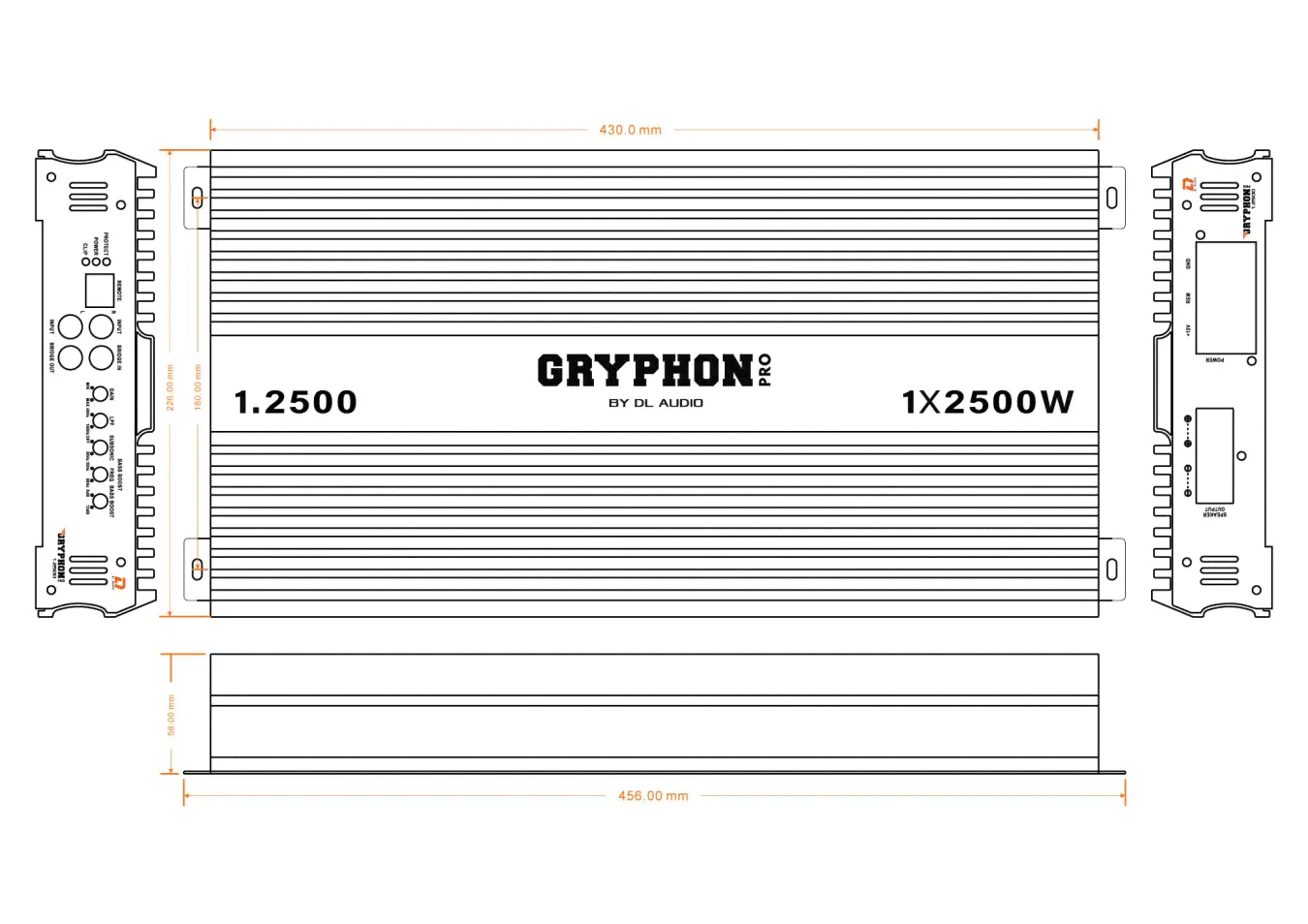 Усилитель DL Audio Gryphon PRO 1.2500 v.2