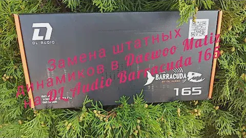 Замена штатных динамиков в Daewoo Matiz на DL Audio Barracuda 165