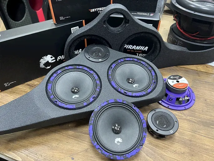 Комплект громкого фронта DL AUDIO Piranha 165