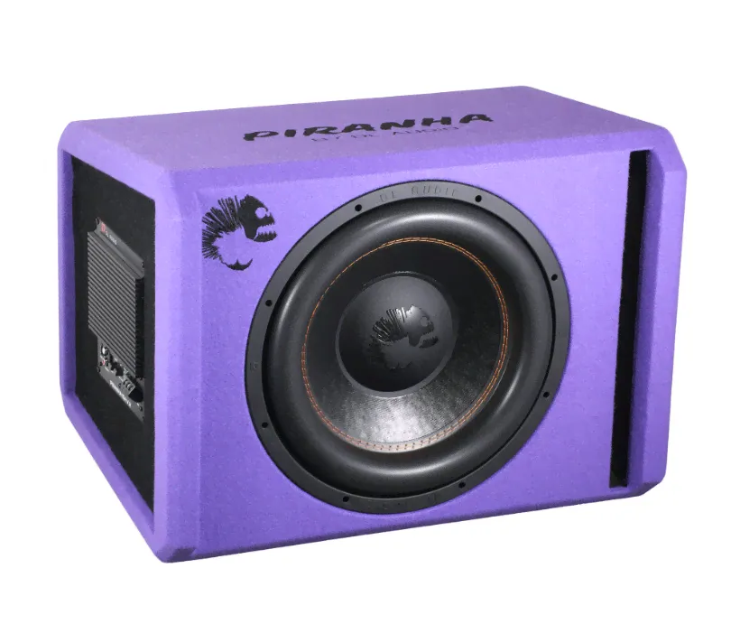 Сабвуфер активный в корпусе DL Audio Piranha 15А V.2 Purple-0