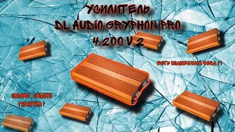 Распаковка, внешний обзор и установка DL Audio Gryphon PRO 4.200 V.2
