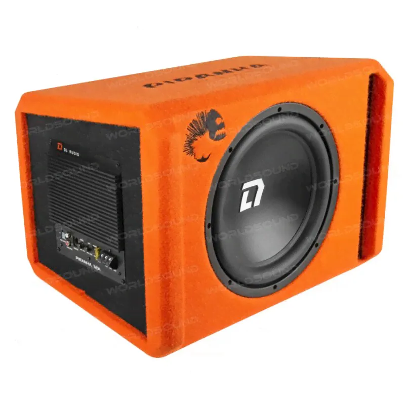 DL Audio Piranha 12A Orange Активный сабвуфер 12 дюймов-0