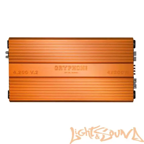 4-х канальный усилитель мощности DL Audio Gryphon 4200 v2-3