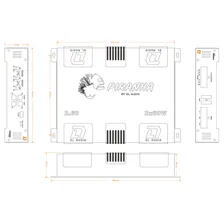 Усилитель DL Audio Piranha 2.60